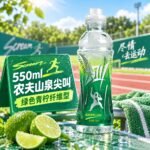 550ML农夫山泉-尖叫（绿色青柠纤维型）