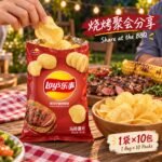 40g乐事得克萨斯烧烤味薯片（1袋×10包） - Image 4