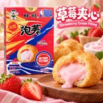 56g旺旺泡芙【草莓味】盒 - Image 6