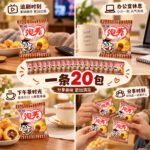 16g旺旺泡芙【巧克力味】1条×20包 - Image 4