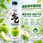 480ML【青苹果】CHI FOREST 元气森林气泡水【英文版】 - Image 9